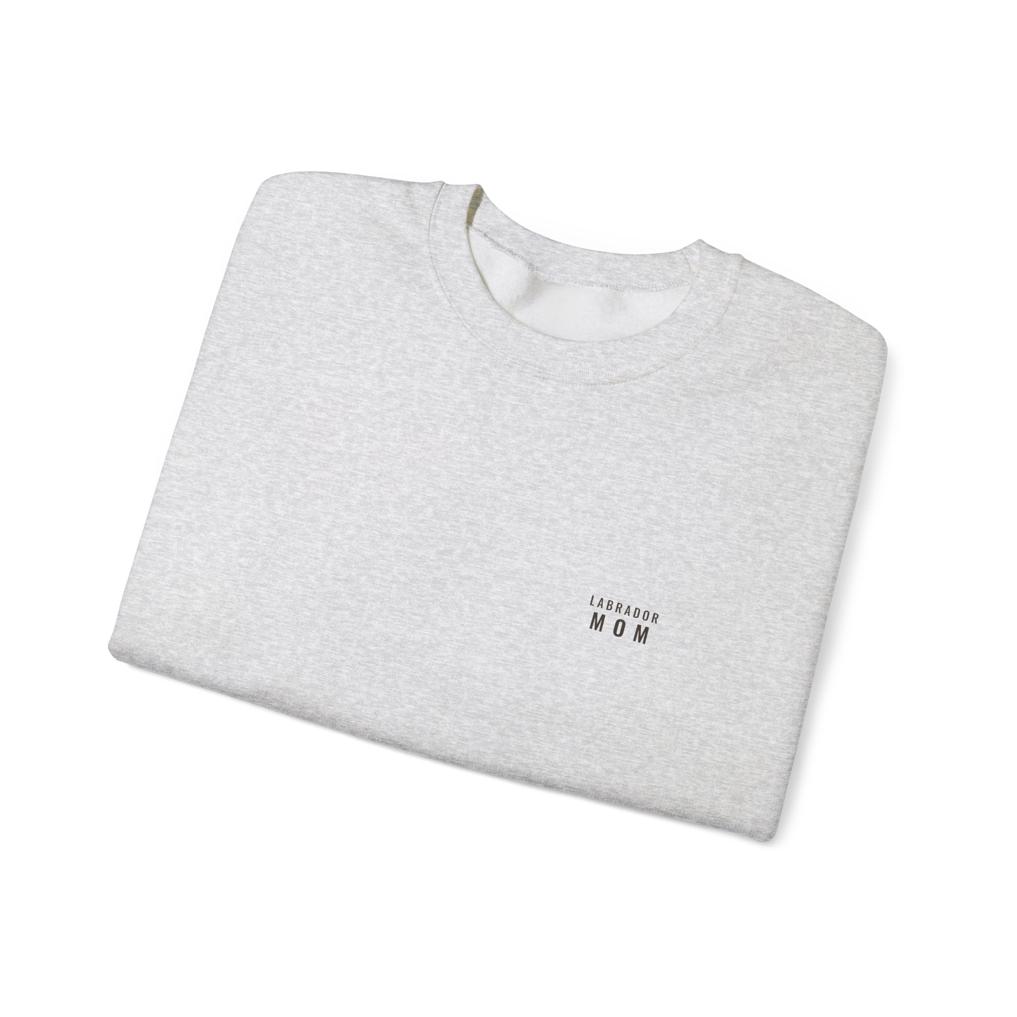 Labrador Mom Crewneck — Left Chest