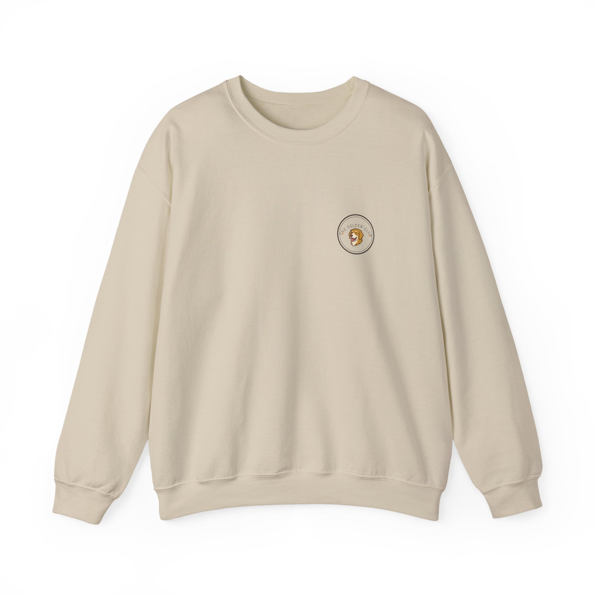 The Golden Club Crewneck — Official Member — Left Chest