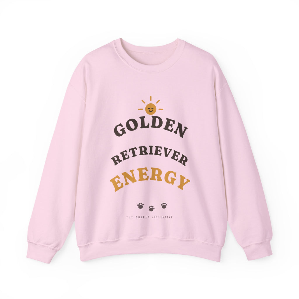 Golden Retriever Energy Crewneck
