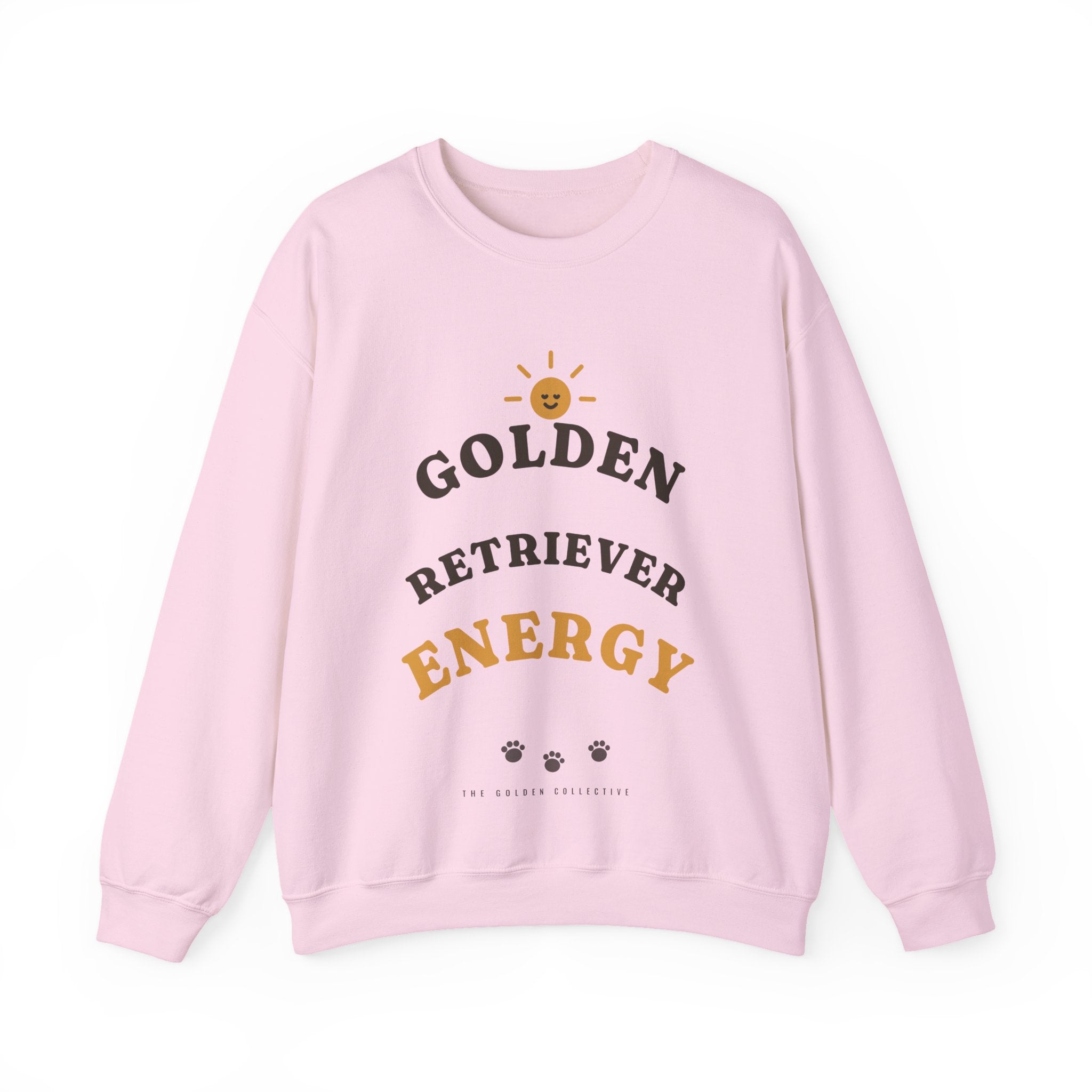 Golden Retriever Energy Crewneck