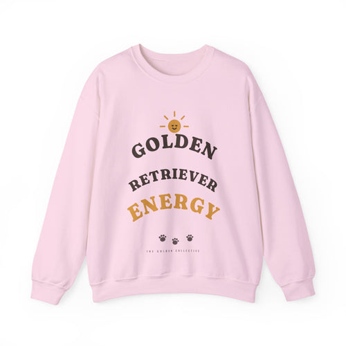 Golden Retriever Energy Crewneck