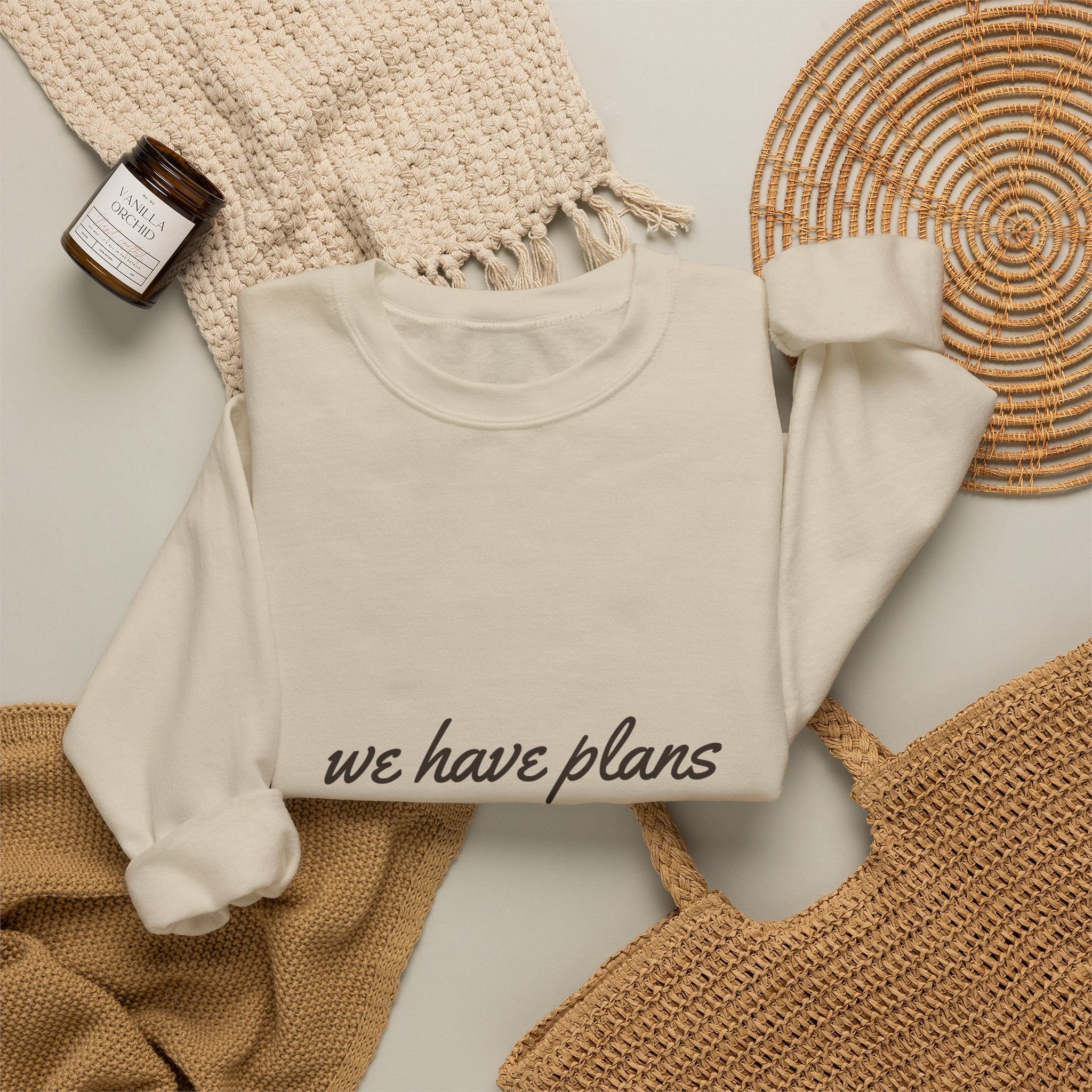 We Have Plans With the Dog Crewneck