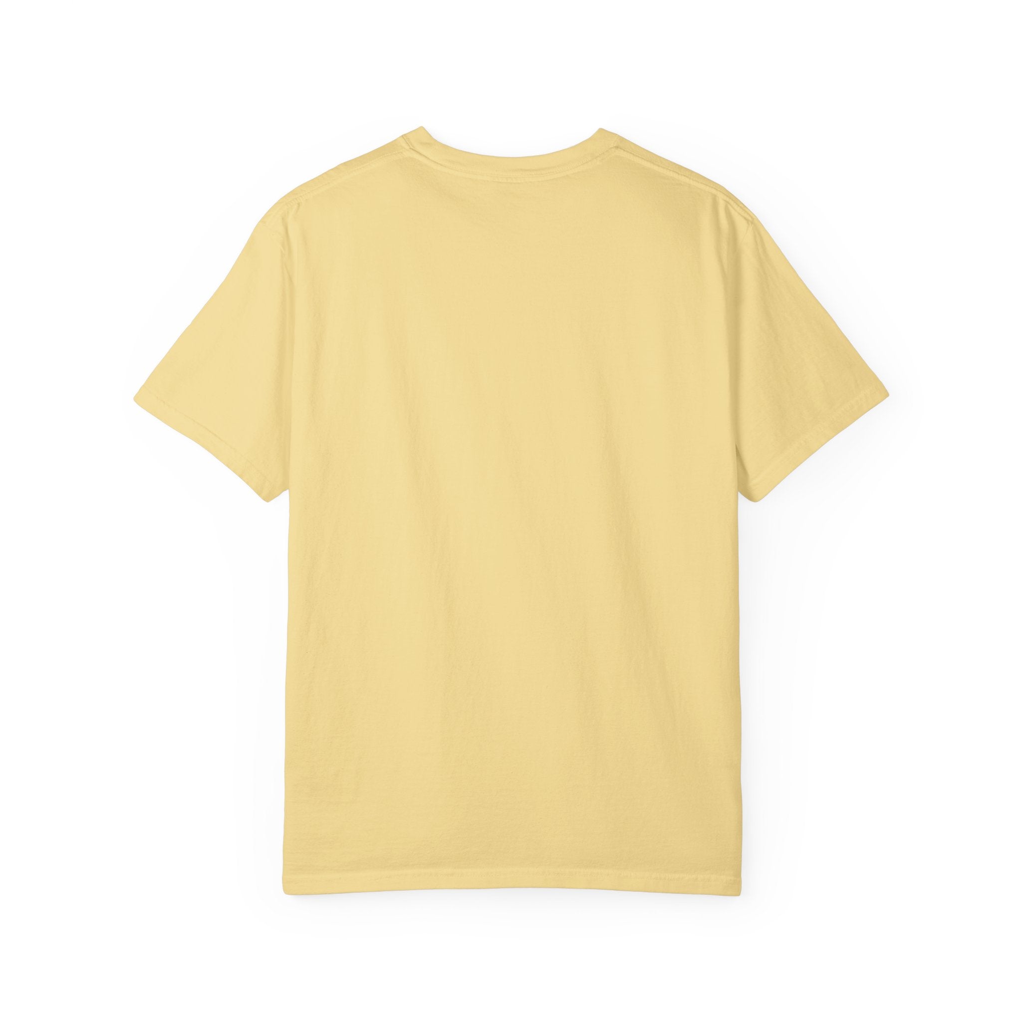 Golden Retriever Energy Tee — Left Chest