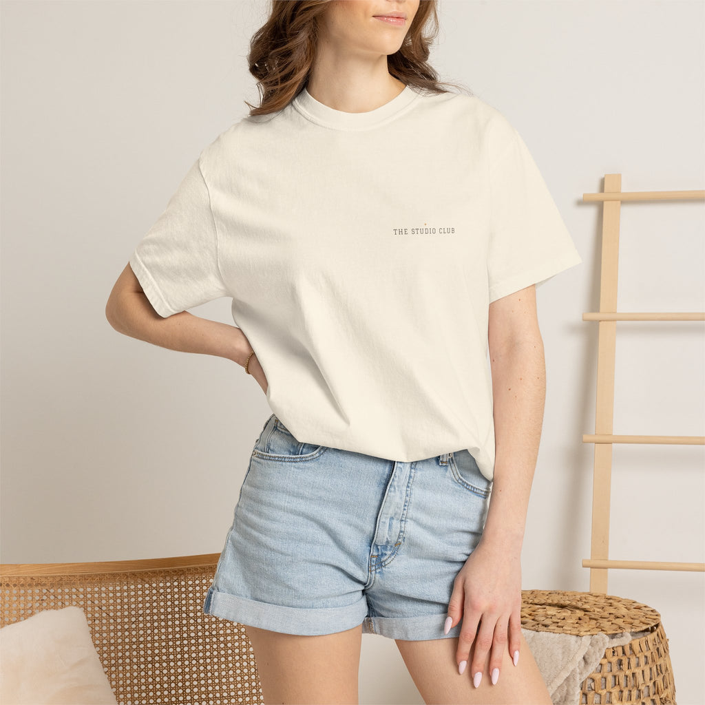 The Studio Club Tee — Left Chest