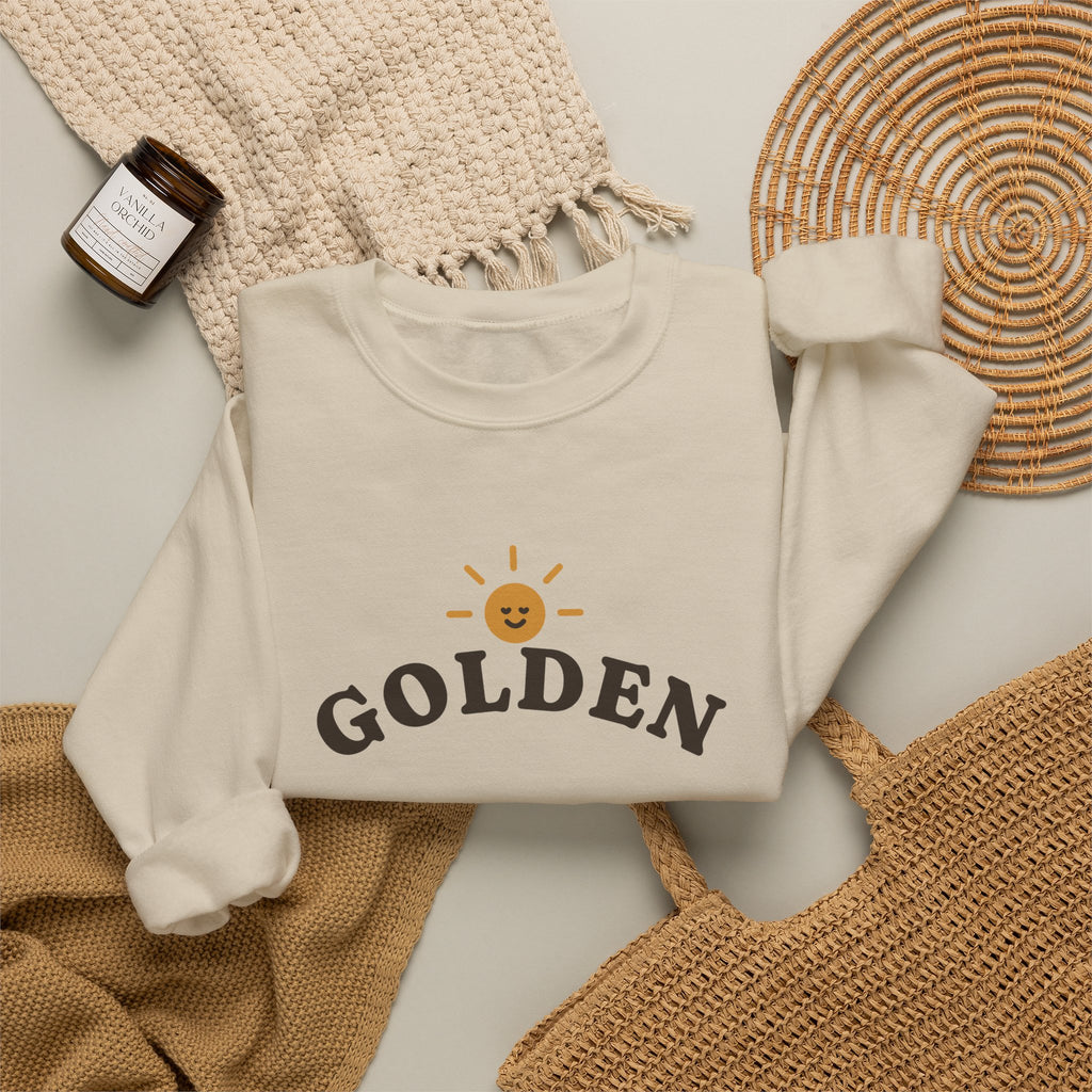 Golden Retriever Energy Crewneck