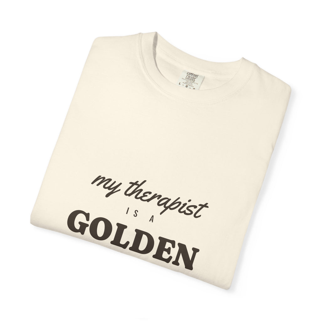 My Therapist Is a Golden Retriever Tee