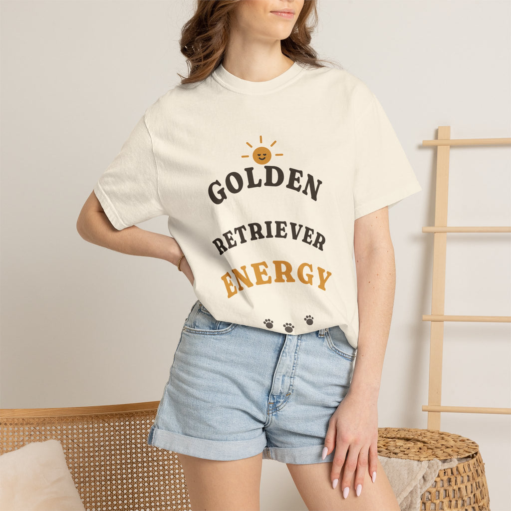 Golden Retriever Energy Tee