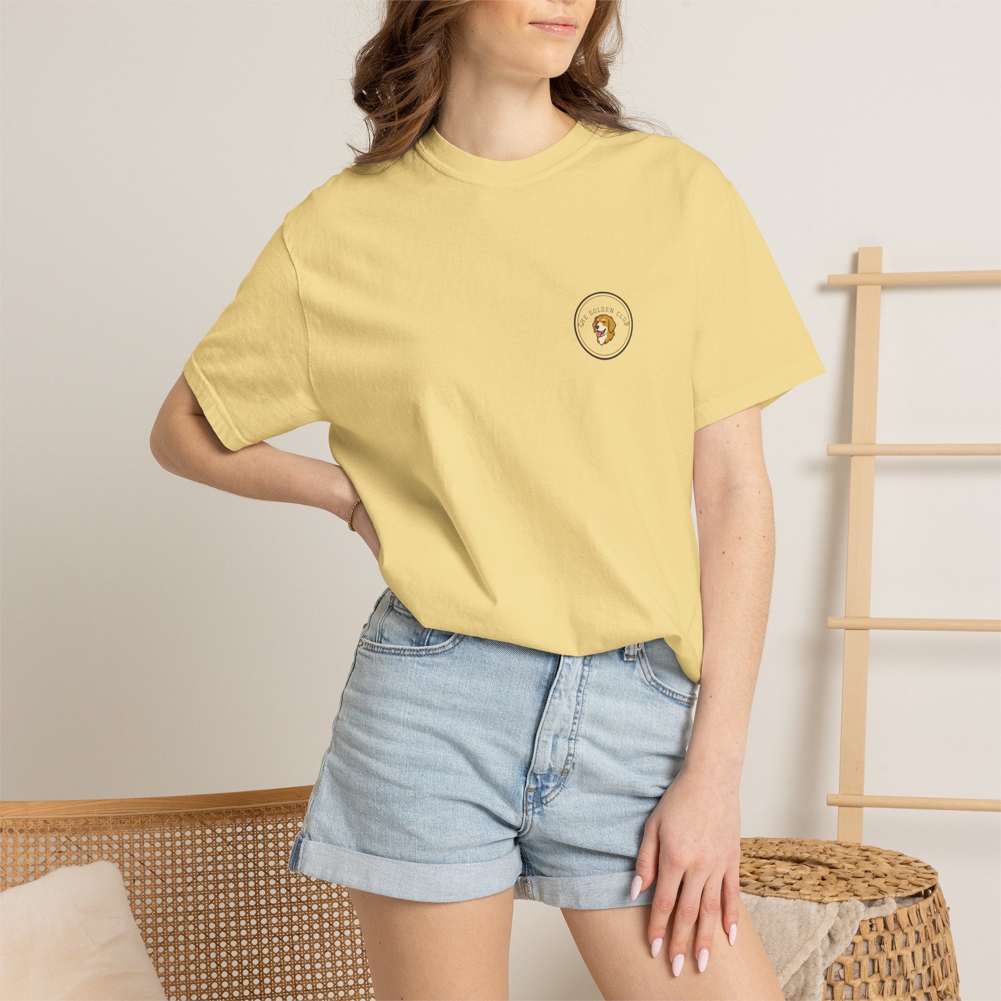 The Golden Club Tee — Left Chest