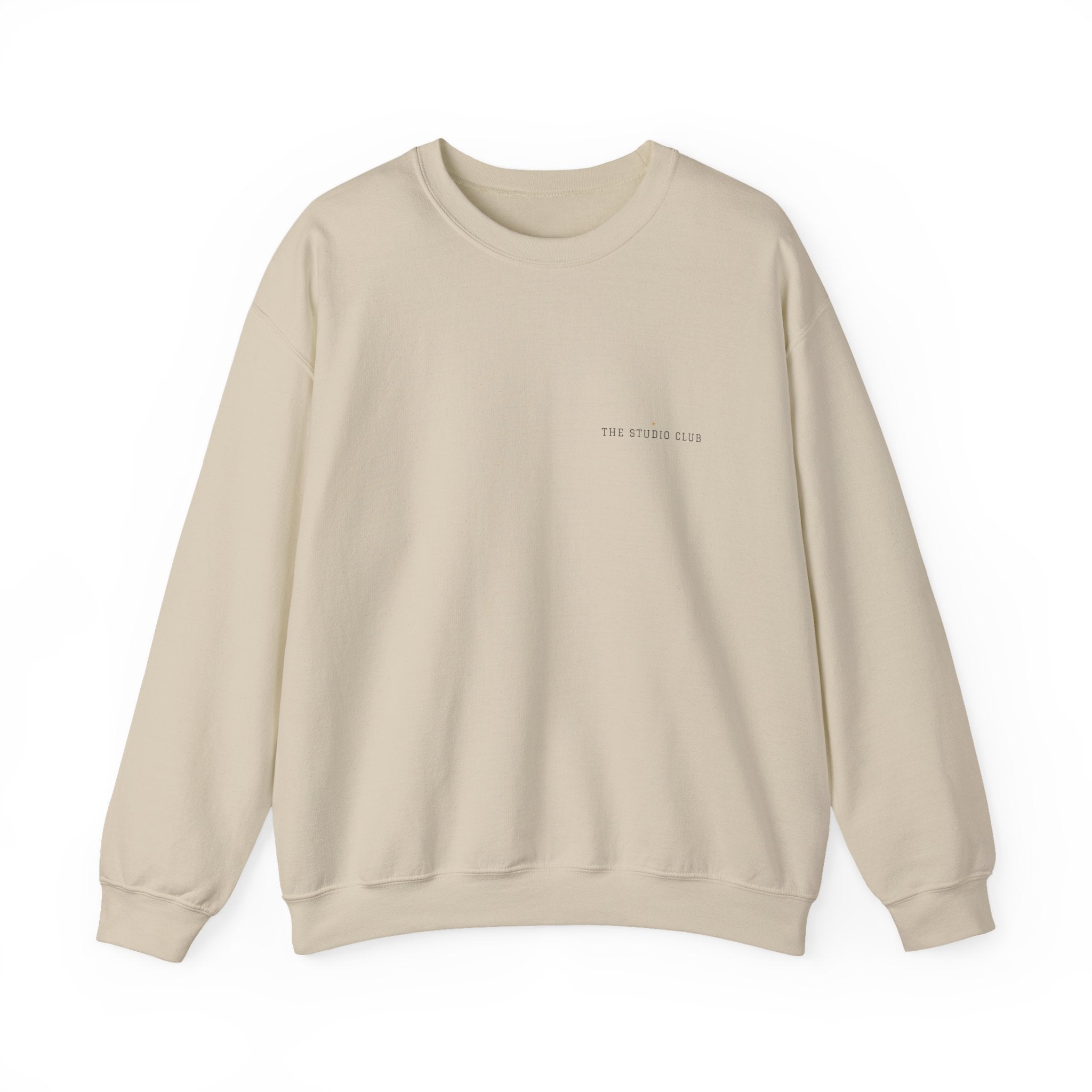 The Studio Club Crewneck — Left Chest