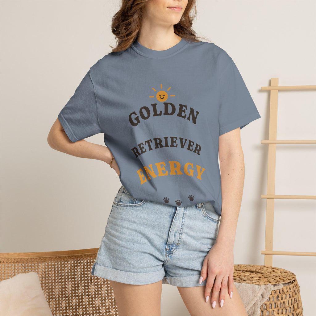 Golden Retriever Energy Tee