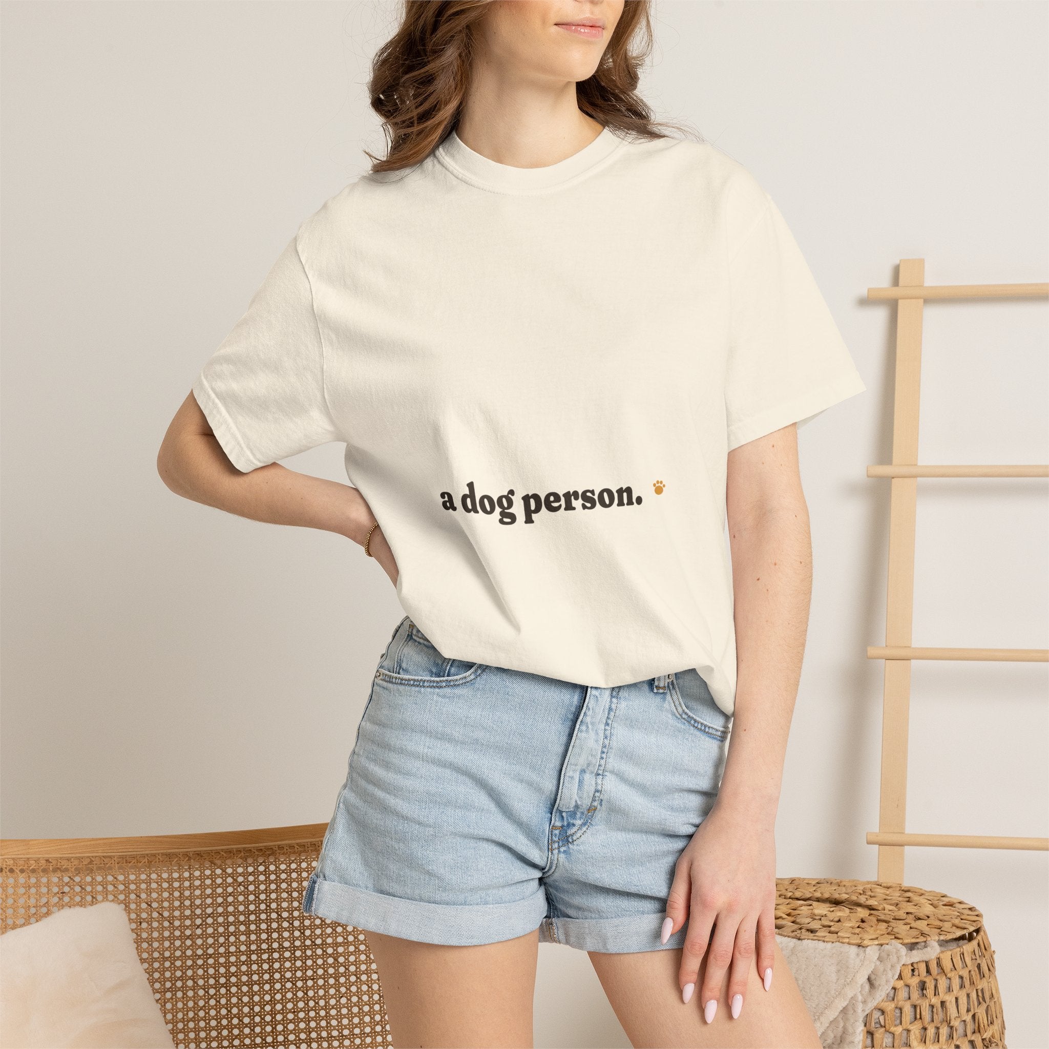 a dog person. Tee