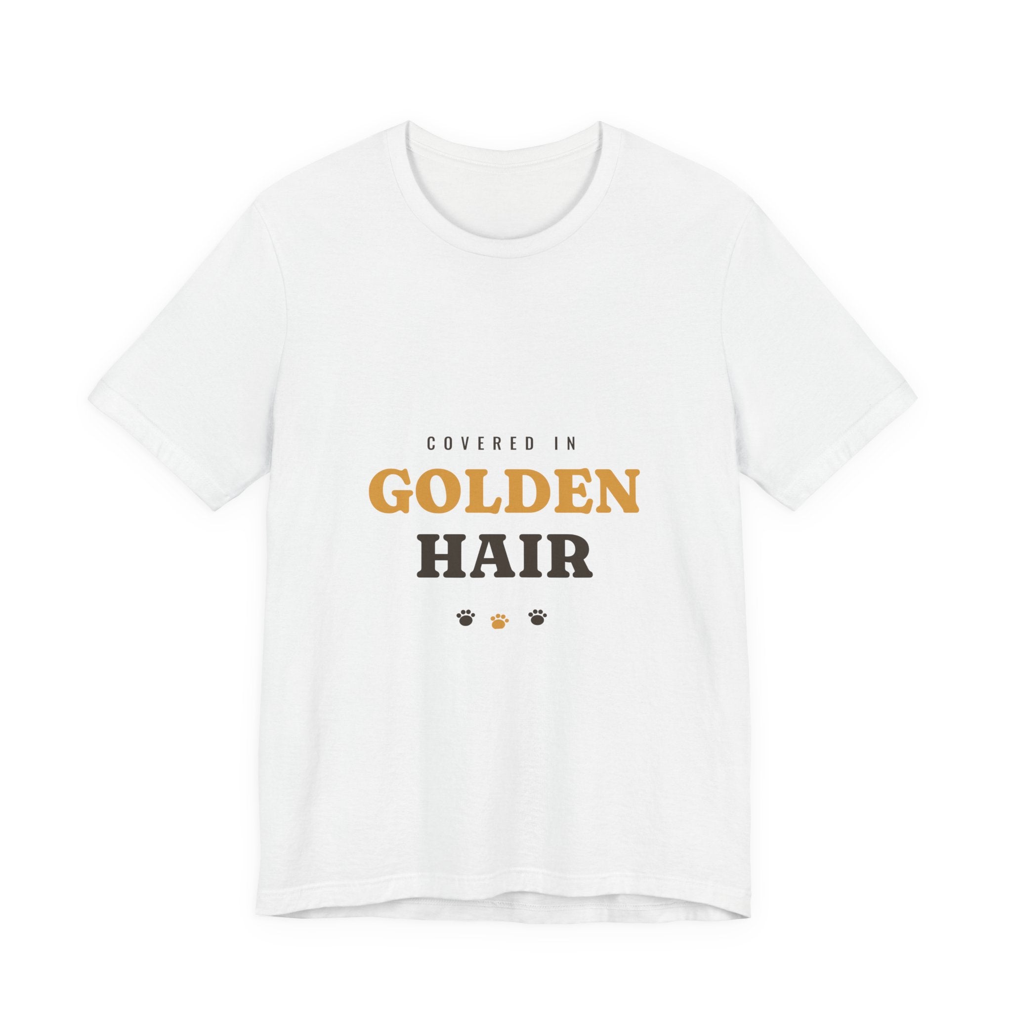 Covered in Golden Hair Tee