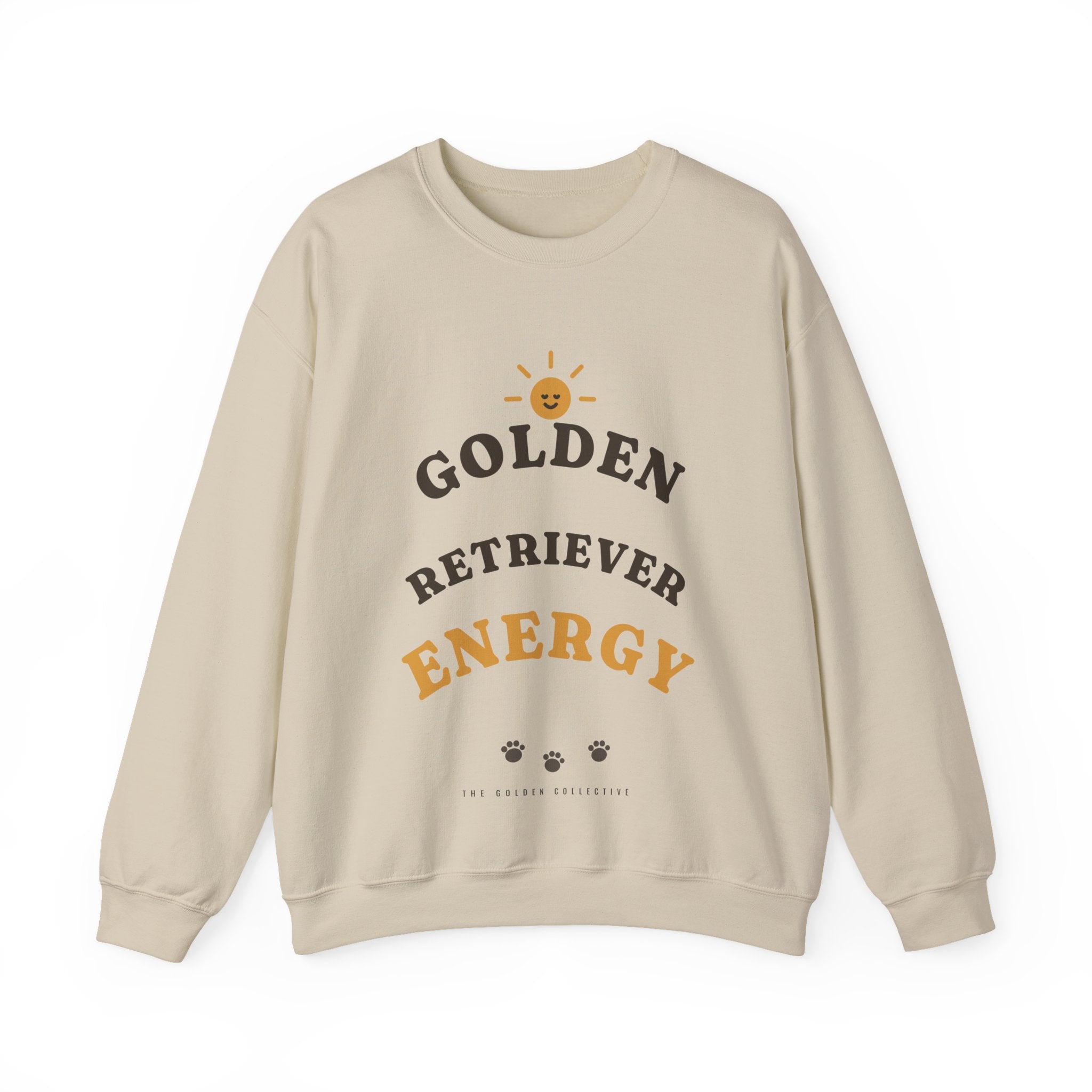 Golden Retriever Energy Crewneck