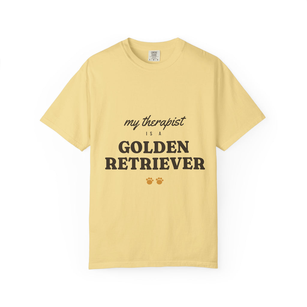My Therapist Is a Golden Retriever Tee