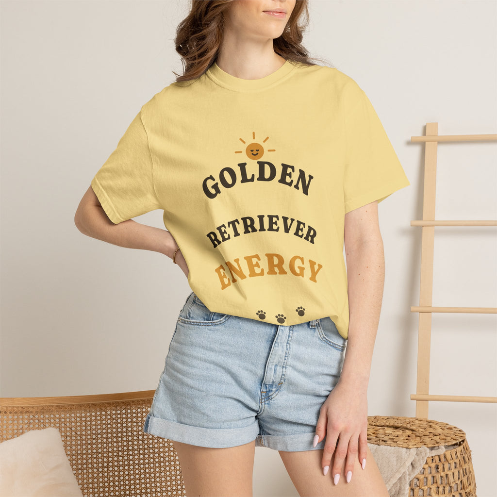 Golden Retriever Energy Tee