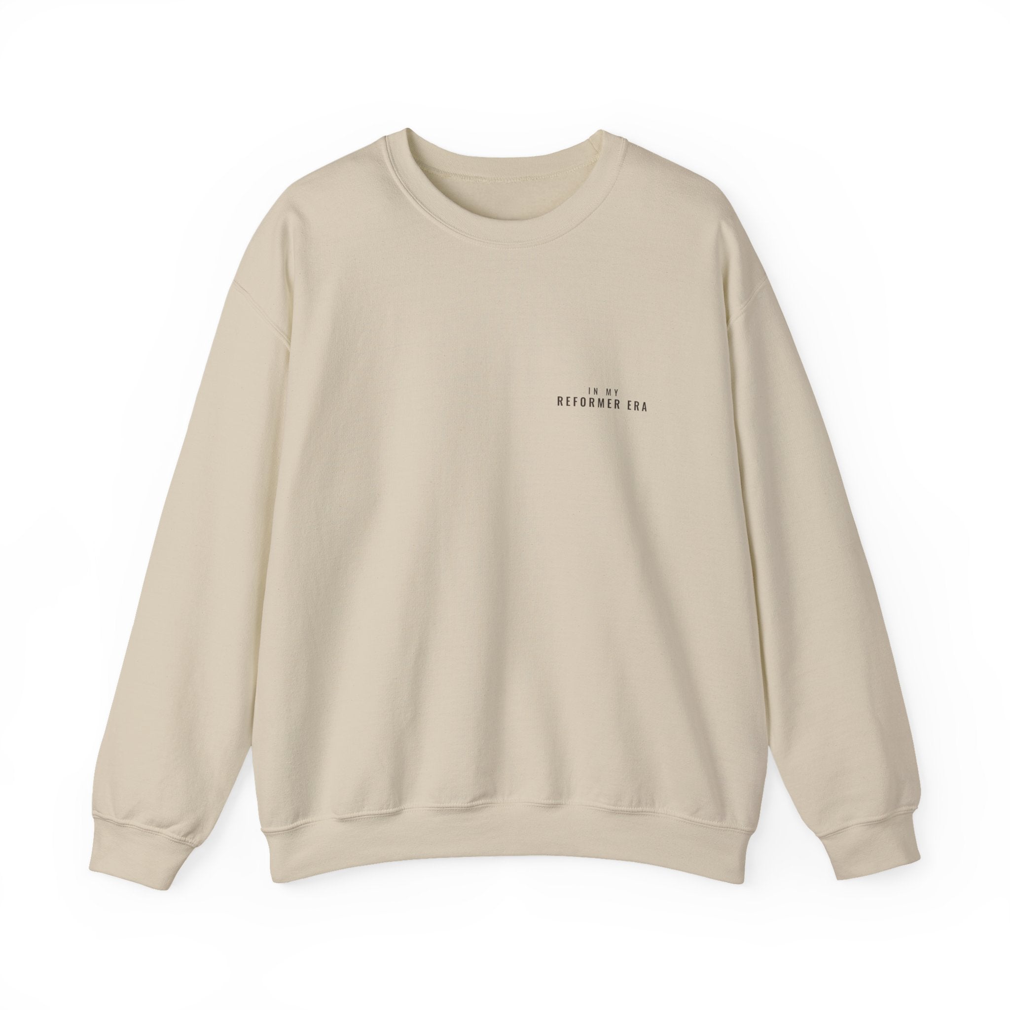 In My Reformer Era Crewneck — Left Chest