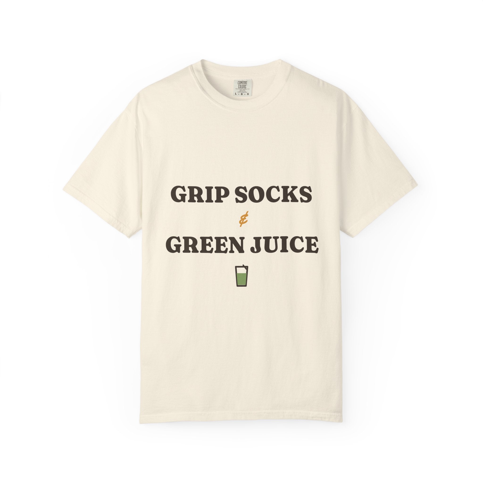 Grip Socks & Green Juice Tee