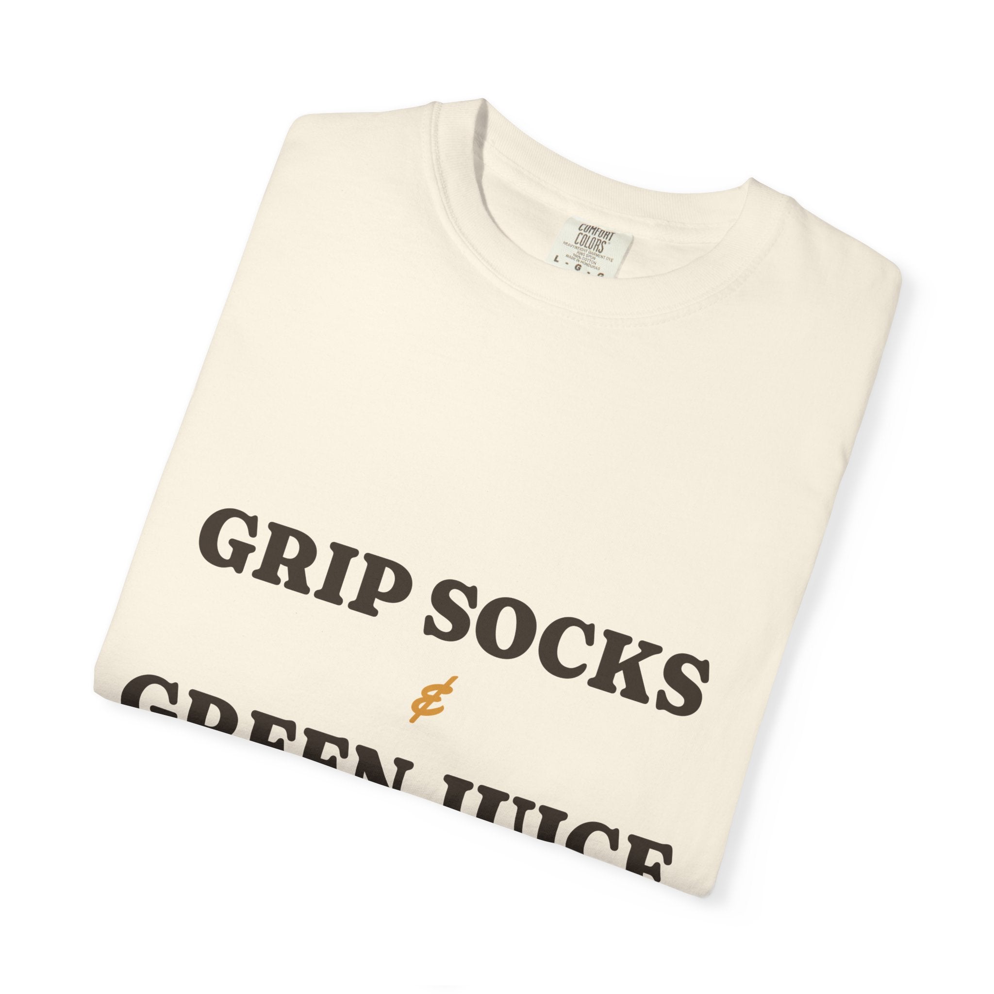 Grip Socks & Green Juice Tee