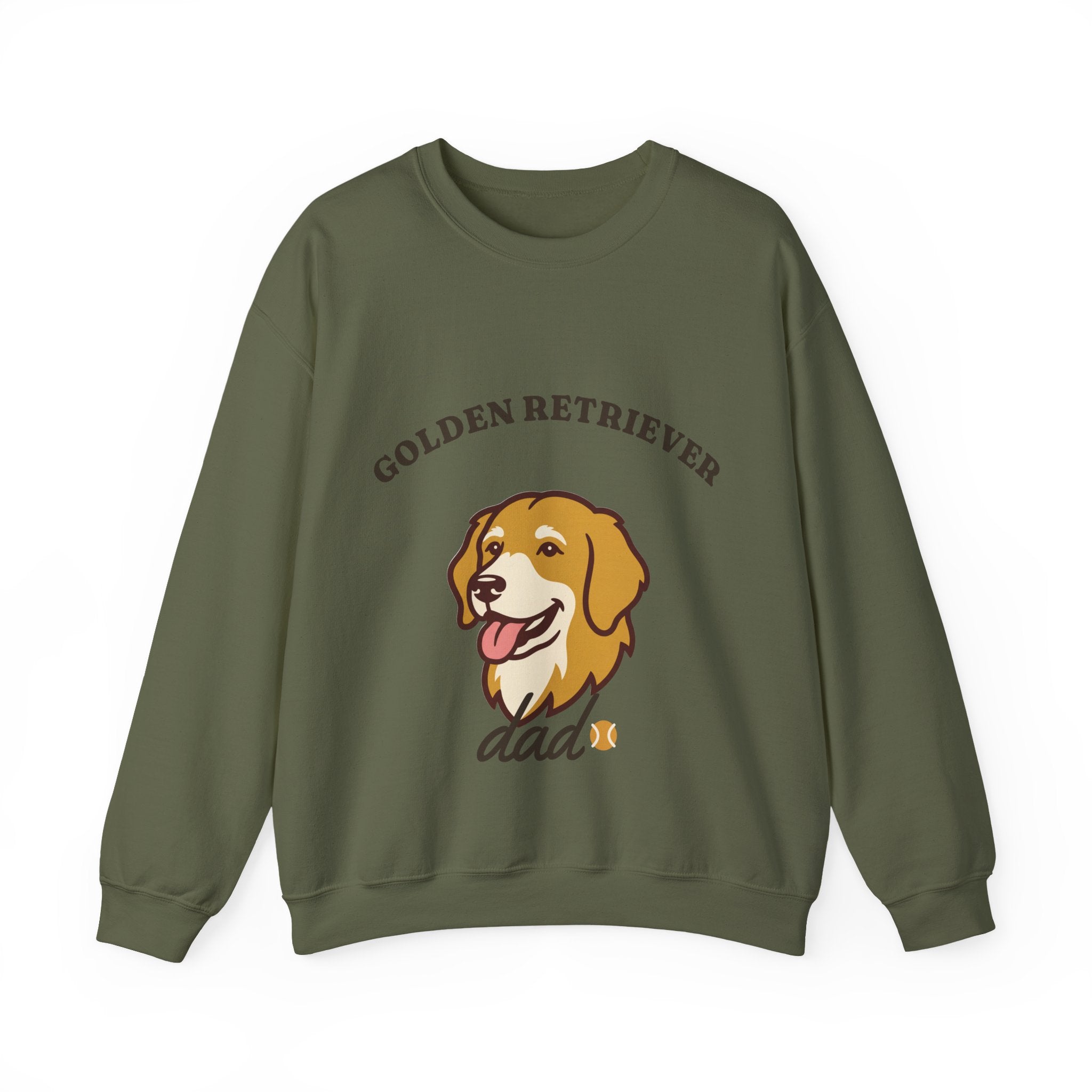 Golden Retriever Dad Crewneck