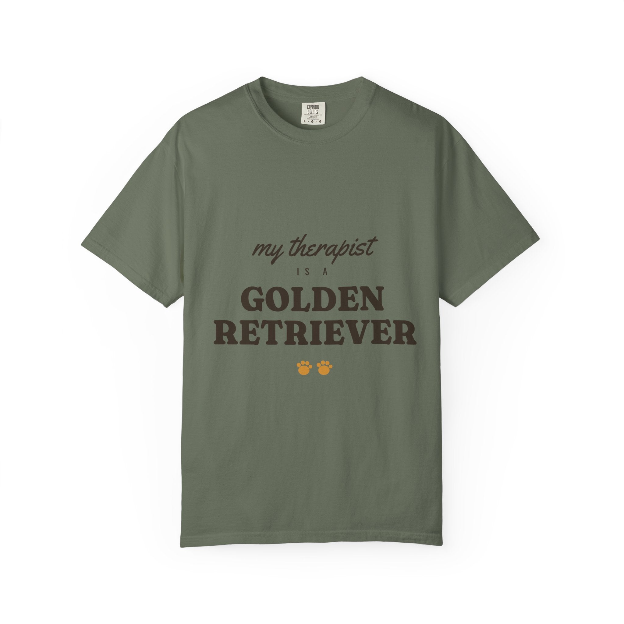 My Therapist Is a Golden Retriever Tee