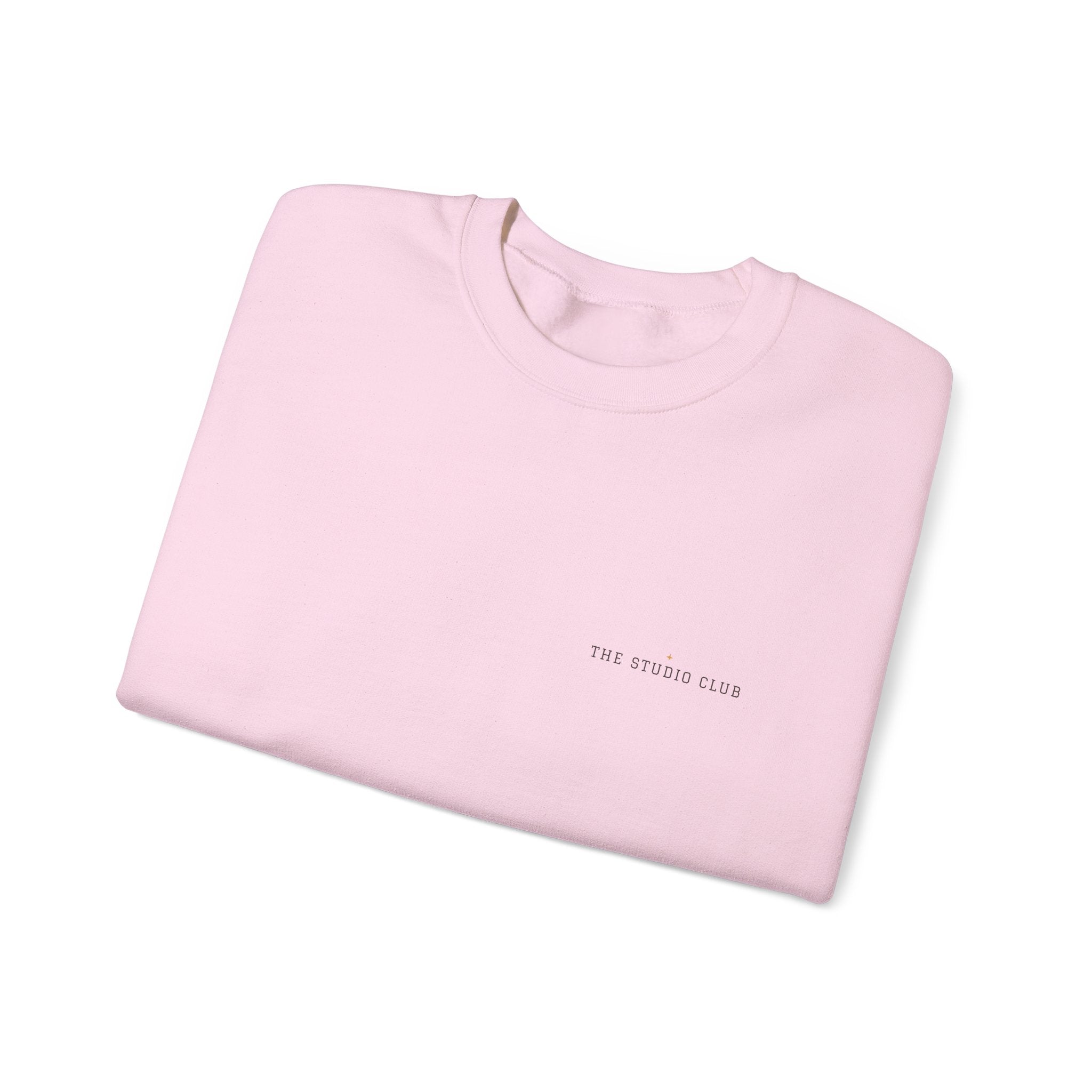 The Studio Club Crewneck — Left Chest