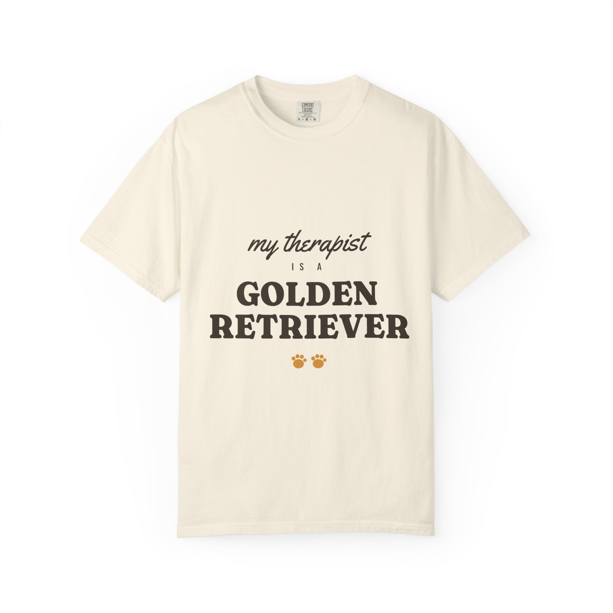 My Therapist Is a Golden Retriever Tee