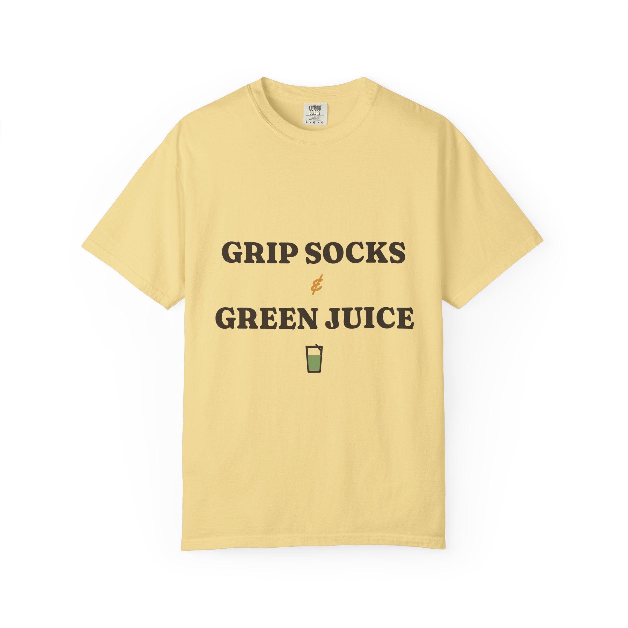 Grip Socks & Green Juice Tee