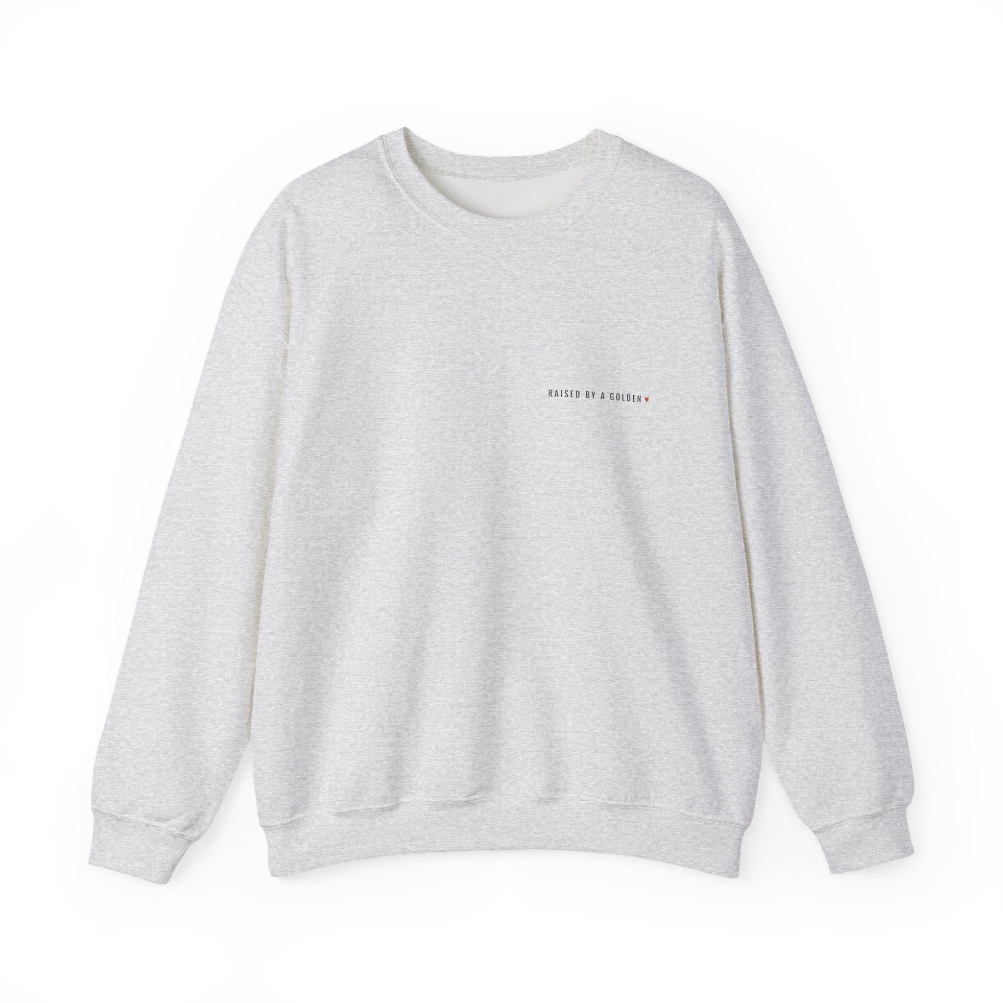 Raised by a Golden Crewneck — Left Chest