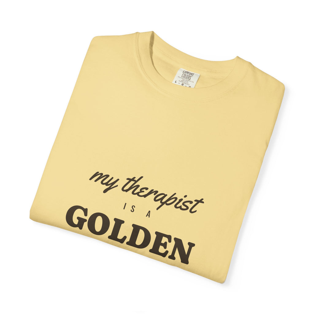 My Therapist Is a Golden Retriever Tee